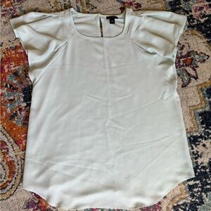 Ann Taylor Short Sleeve Top - Seafoam